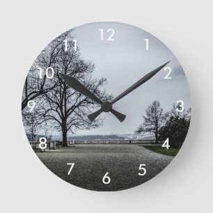 Grijze herfstdag in Praag Ronde Klok