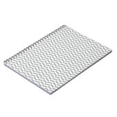 Grijze Herringbone Notitieboek (Linkerzijde)