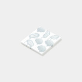 Grijze hersenen en smeltende klokken post-it® notes (Schuin)