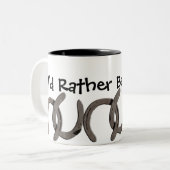 Grijze Hoefijzers die ik liever Mok zou geven (Voorkant links)