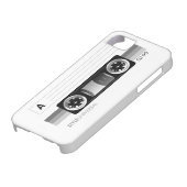 Grijze hoesje met cassettebandetiket (Onderkant)