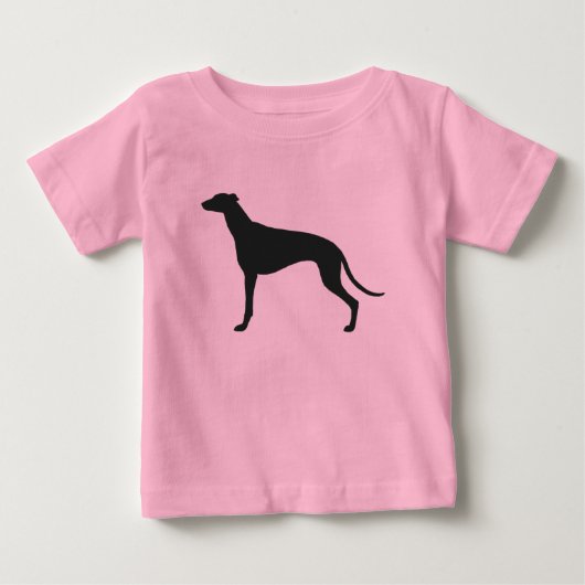 Grijze Hond Silhouet (Voorkant)
