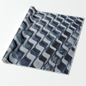 Grijze hoogbouw cadeaupapier (Uitgerold)