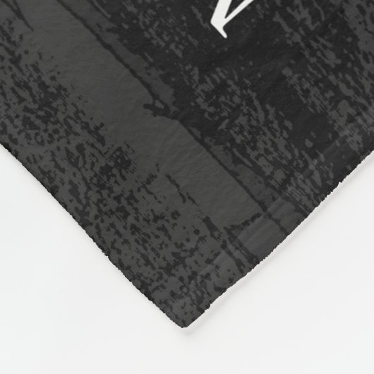 Grijze houten achtergrond Minimalistische Moderne  Fleece Deken (Hoek)