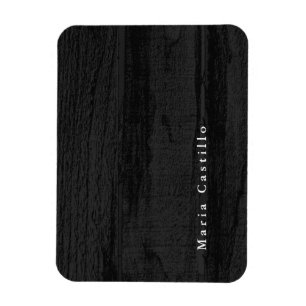 Grijze houten achtergrond Minimalistische Moderne  Magneet