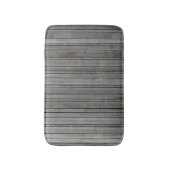 Grijze houten paneel hek badmat (Voorkant Verticaal)