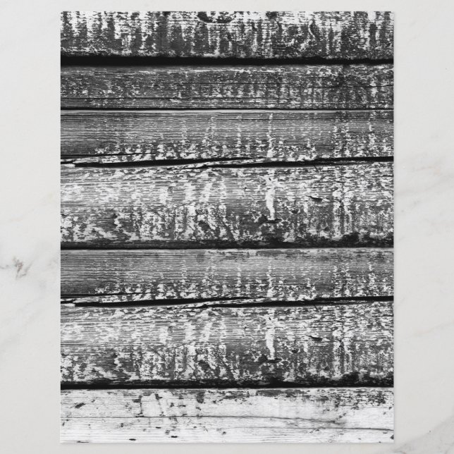 Grijze houtstructuur natuurlijke scrapbook papier (Voorkant)