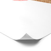 Grijze ijsappelmoes poster (Hoek)