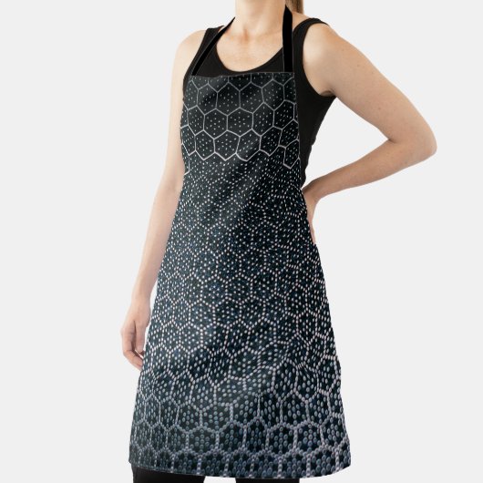 Grijze illustratie schort (Insitu)