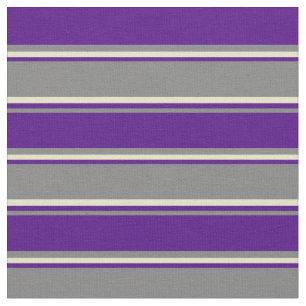 Grijze, Indigolijnen en Bleke goudlijnen Stof