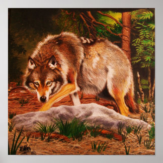 Grijze intentie poster