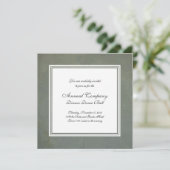 Grijze Italiaanse Grunge  Effect Kaart (Staand voorkant)