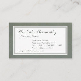 Grijze Italiaanse Grunge  Effect Visitekaartje