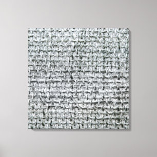 grijze jute canvas afdruk