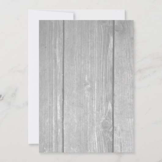 grijze kant en bruiloft uitnodiging (Achterkant)