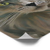 Grijze kartonnen afdruk, waardevol Poster papier ( (Hoek)