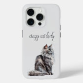 Grijze kat Case-Mate iPhone case (Achterkant)