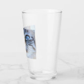 Grijze kat glas (Links)