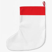  grijze kat grote kerstsok (Achterkant)