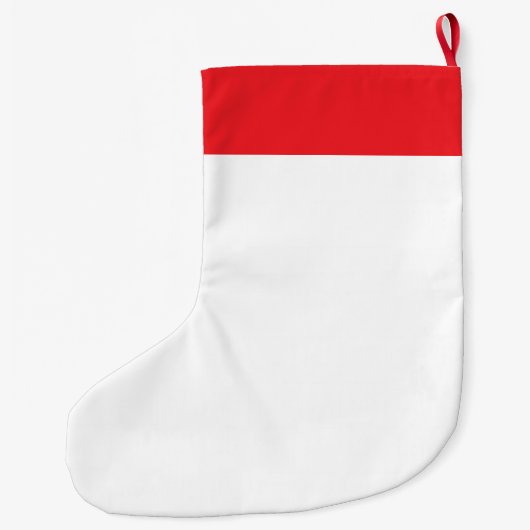 grijze kat grote kerstsok (Achterkant)