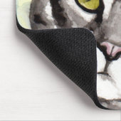 Grijze kat muismat (Hoek)