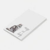 Grijze kat post-it® notes (Schuin)