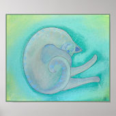 Grijze kat. poster (Voorkant)