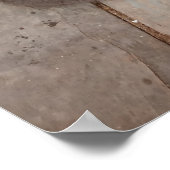 Grijze kat poster (Hoek)