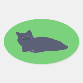 Grijze Kat stickers