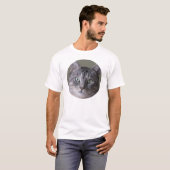 grijze kat t-shirt (Voorkant volledig)