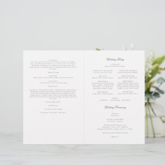 Grijze katholieke weddenschappen Mass Ceremony Pro (Staand voorkant)