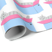 Grijze kattebak cadeaupapier (Rol Hoek)