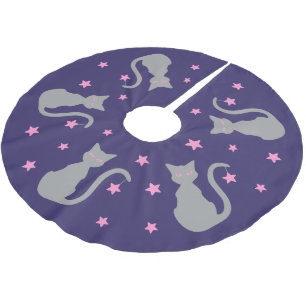 Grijze kattenboomrok kerstboom rok