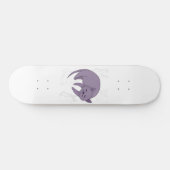 Grijze kattenhoesjes en keukendoek Hoesje Persoonlijk Skateboard (Horizontaal)