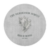 Grijze kegel Shell snijraad Snijplank (Voorkant)