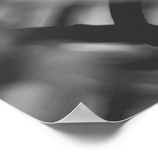 Grijze kettingkoppeling poster (Hoek)