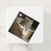 Grijze keuken-Label voor wasgoed of afspeeltijd Bedankjes Labels (In situ)