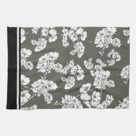 Grijze keukenhanddoek