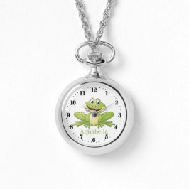 Grijze kikkervisjes horloge