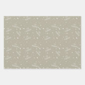 Grijze Kinderen Eid Mubarak Inpakpapier Vel (Voorkant 2)