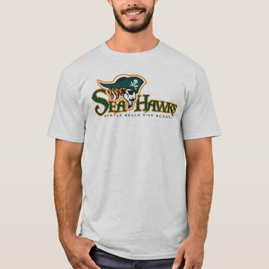 Grijze Kinderen Seahawks T-Shirt(L) T-shirt (Voorkant)