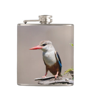 Grijze Kingfisher Heupfles