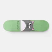 Grijze Kitten Kat Persoonlijke Skateboard (Horizontaal)