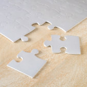 Grijze kitten likt sneeuw legpuzzel (Zijkant)