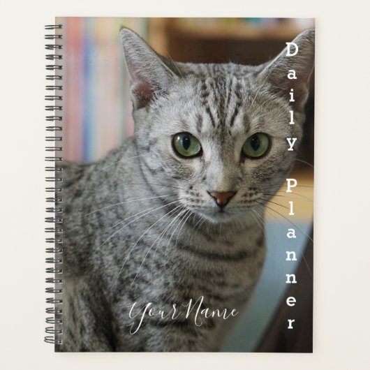 Grijze Kitty - Dagelijkse Planner- HAMbWG Planner (Voorkant)