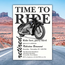 Grijze Klassieke Motor Rit Snel Pensioenfeest