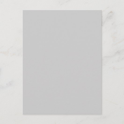 Grijze kleur briefkaart (Voorkant)