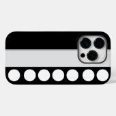 Grijze kleur Case-Mate iPhone case (Achterkant (horizontaal))