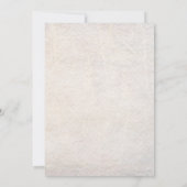 Grijze kleur Een Cutie Pie is onderweg Baby shower Kaart (Achterkant)