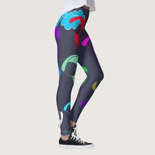 Grijze kleurrijke Pixie-Leggings Leggings (Rechts)